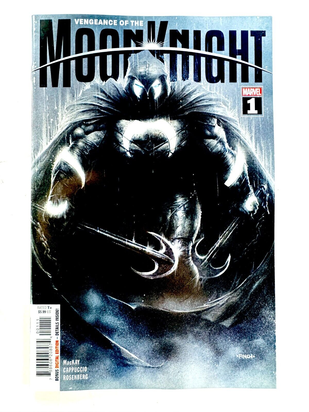 Marvel VENGEANCE OF THE MOON KNIGHT (2024) #1 Key New Moon Knight Cameo NM