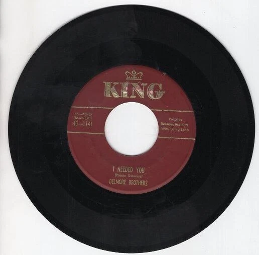 Delmore Brothers – That Old Train / I Needed You 7" 45 - Image 3 of 4
