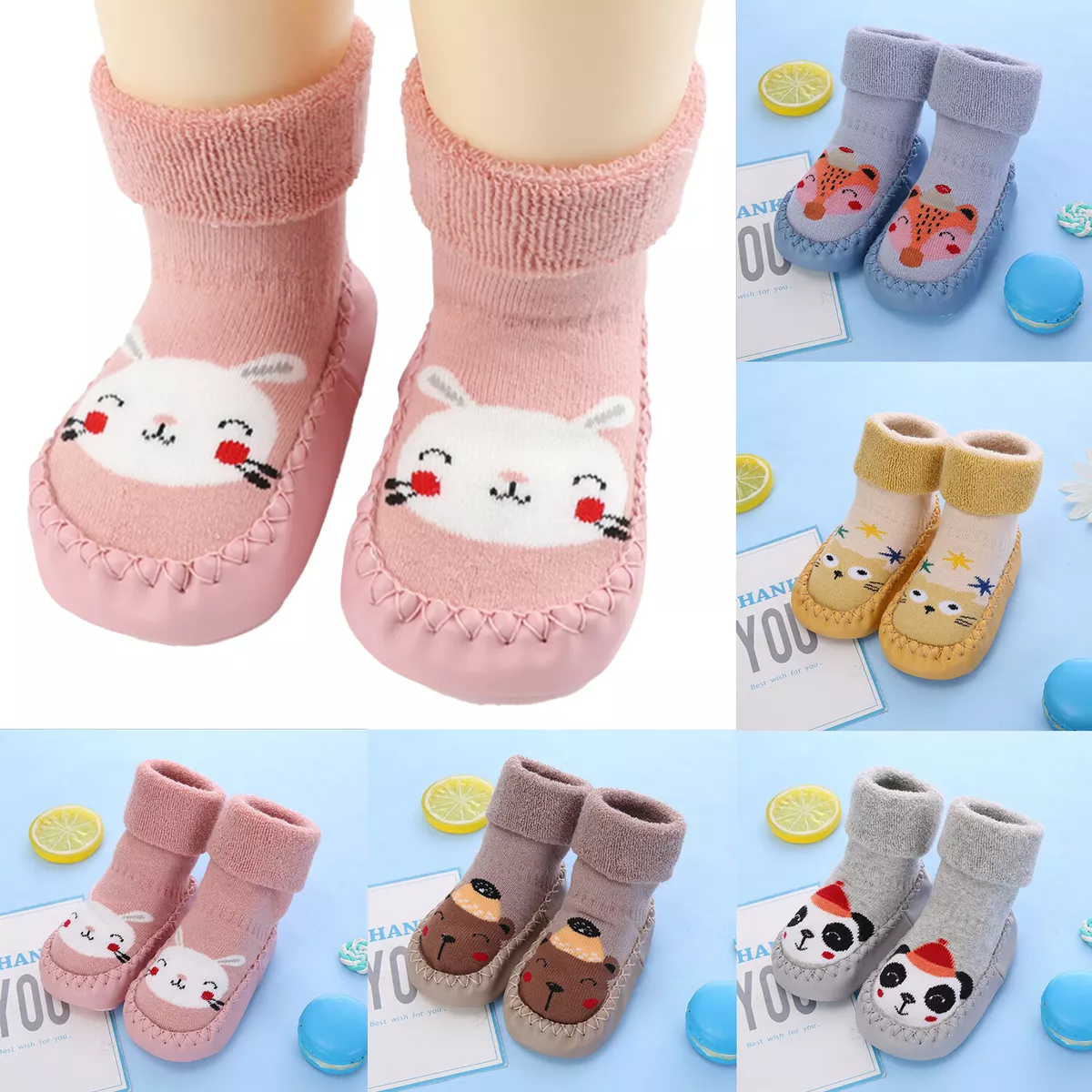 Baby moccasins socks clearance