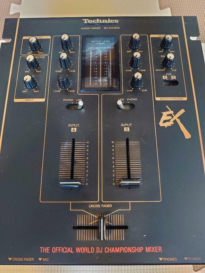 Technics SH-EX1200-K Black DMC Championship Official Audio Mixer Analog  USED jpn