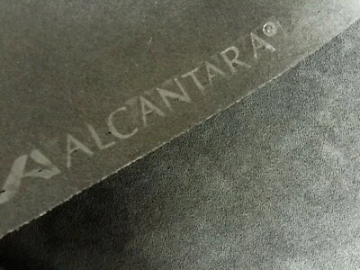 ORIGINAL Alcantara Stoff Pannel SCHWARZ Meterware 150cm breit Kein Imitat!