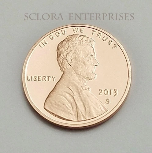 2013-S Lincoln Shield — photo from the most recent tracked eBay sale
