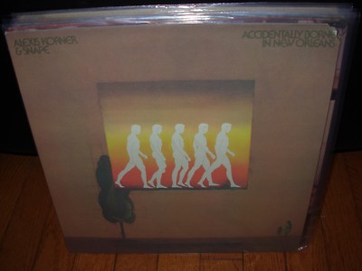 ALEXIS KORNER accidentally borne in new orleaans ( rock ) insert
