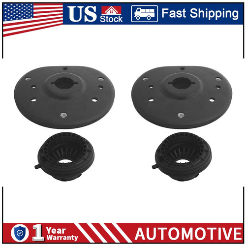 Set Of 2 Front Left & Right Strut Mount Bearings For Jaguar X-Type 2002-2008