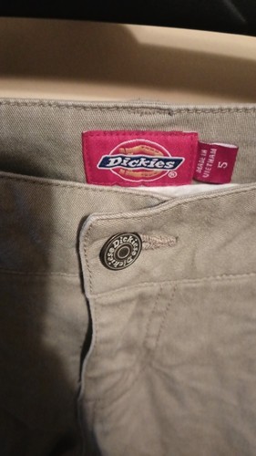 Dickies Girl's, / Jr Tan, Straight Leg Pant Sz. 5 - Picture 2 of 3