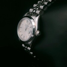 Rolex Date 26mm 69160 Ladies Stainless Steel Watch – Silver Dial 2