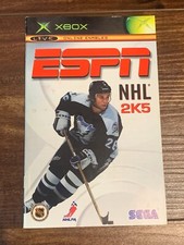 ESPN NHL Hockey 2K5 2005 XBOX Instruction Manual Only