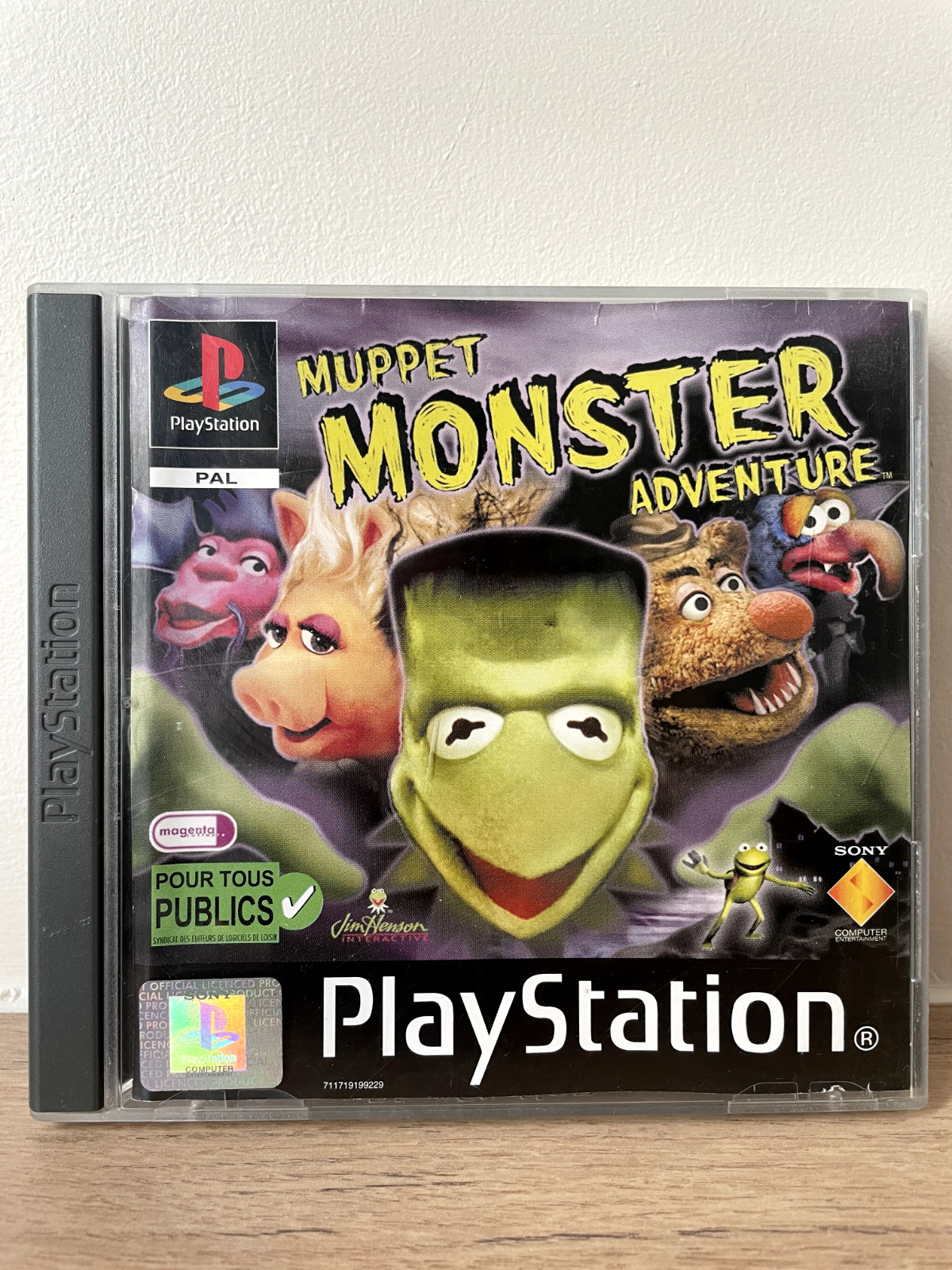 Muppet Monster Adventure - Playstation 1 PS1 - PAL FR
