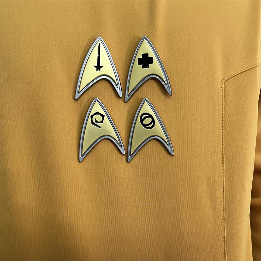 For Strange New Worlds Magnet Badges Pins Commander Engineer Science Brooches