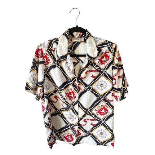 Blusa DonnKenny Vintage Tema Náutico Abotonada con Hombreras Talla M - Imagen 10 de 10