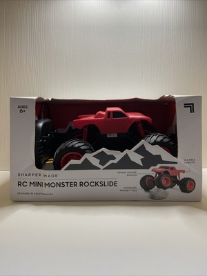 SHARPER IMAGE Remote Control Mini Monster Rockslide Truck, 1:24 Scale, 49 MHz, R 843479117929 | eBay