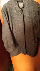 VINTAGE-Cyclone by Norbert Nel-Wool Twead Winter Coat Women’s-Size 14