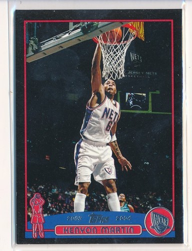 Kenyon Martin [Refractor] #18 2003 Topps Chrome card