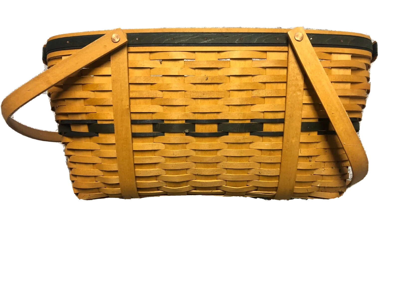 Longaberger Family Picnic Basket 1999 eBay