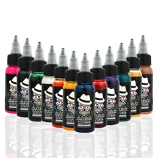 OPHIR 18Color Airbrush Temporary Tattoo Ink Body Art Paint Special Makeup 30ML