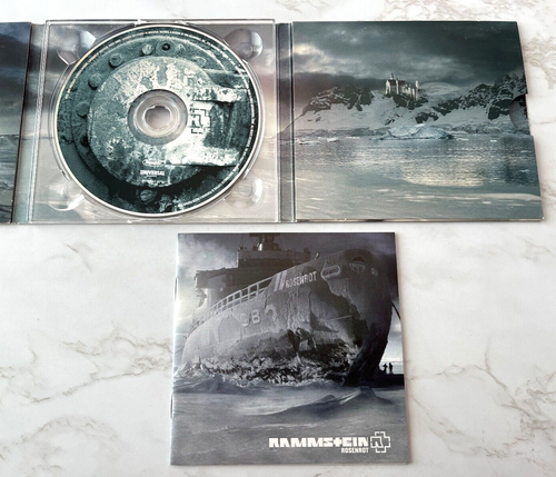 Rammstein Rosenrot CD Digipak ORIGINAL 2006 Universal Till Lindemann, Benzin OOP