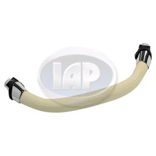 DASHBOARD GRAB HANDLE IVORY W/ CHROME ENDS VOLKSWAGEN T1 BUG BEETLE 1958-1967