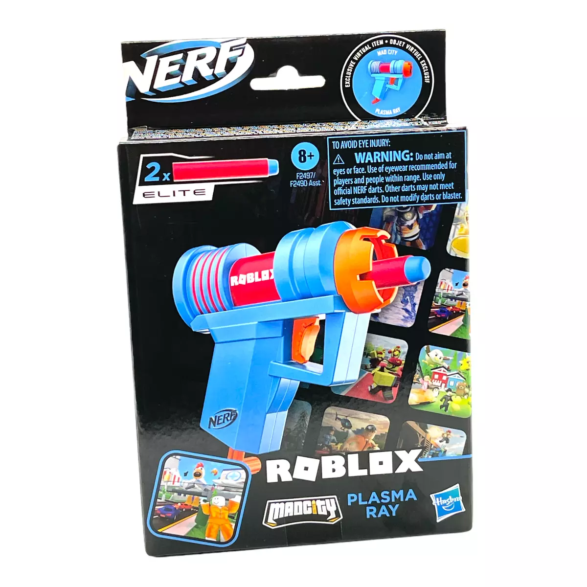 Roblox Nerf Boom Strike Boxy Buster Plasma Ray Adopt Me! Bees! Guns W/Codes  NEW