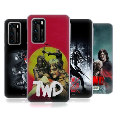 OFFICIAL AMC THE WALKING DEAD SEASON 10 KEY ART GEL CASE FOR HUAWEI PHONES 4