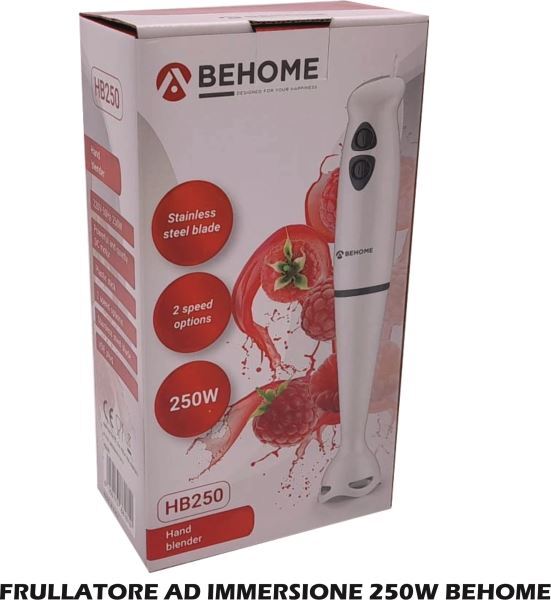 Minipimer Behome 250W Domestik Line BEP881819 - Prezzo Migliore