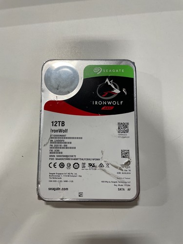 Seagate IronWolf Pro ST12000NE0008 12TB 7200RPM SATA3.0 6Gb/s 3.5" NAS HDD - Afbeelding 2 van 2