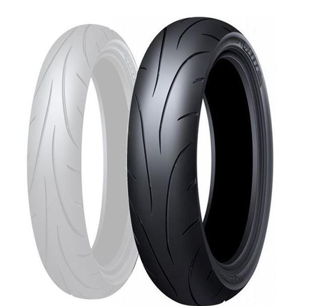 Pneu moto Dunlop 130/70 x 17 Q-Lite arrière à haute adhérence