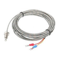 Temperature Sensor M8 Thermocouple J Type 16ft 0 to 750 C 32 to 1382 F