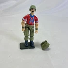 Vintage 1985 GI JOE Joe Bazooka Figure Missing Gun