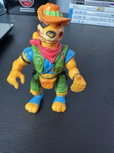 Teenage Mutant Ninja Turtles WALKABOUT figure w Tail 1991 Playmates Vintage TMNT