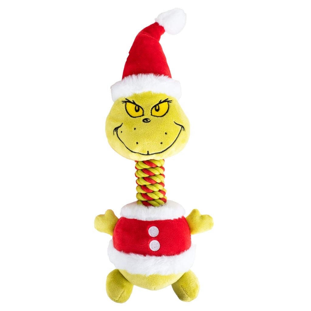 The Grinch Plush Rope Neck Dog Christmas Toy - Image 2