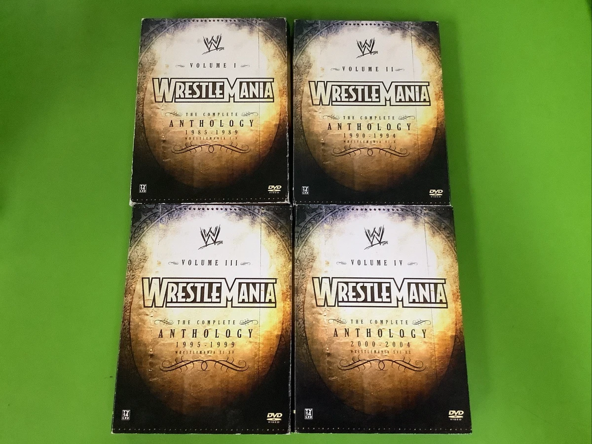 Wrestlemania Anthology for sale | eBay