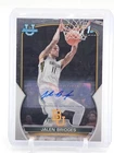 JALEN BRIDGES 2022-23 BOWMAN CHROME UNIVERSITY 1ST ROOKIE AUTO #99 BAYLOR Q0569
