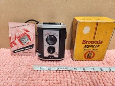 VTG Kodak Brownie Reflex Synchro Model Camera Uses Kodak 127 Film ESTATE