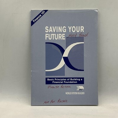 Saving Your Future World System Builder Blue Trade PB Press WSB Finance 101 2015