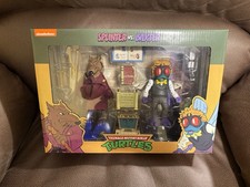 NECA TMNT Ninja Turtles Splinter & Baxter
