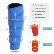 Pack Adjustable Calf Compression Brace Shin Support Wrap Lower Leg Sleeve OZVB