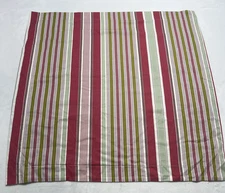 1 New Pottery Barn Vintage Stripe 100% Cotton Euro Size Pillow Case Sham