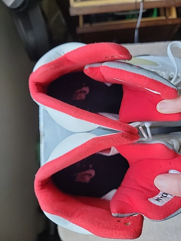 Air Jordan 5 Retro 2000 Blanco Rojo Fuego Foto 3 de 4
