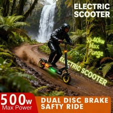 28 mph Adult E - Scooter: 70 - mile, Dual - Soft, Smooth Comfy Urban Cruise