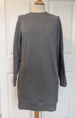 ACNE STUDIOS GREY FIERA FELPA OVERSIZE MINI ABITO XS OTTIME CONDIZIONI