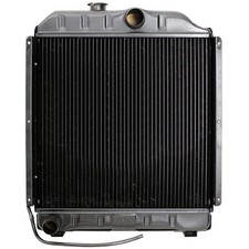 211142 Fits Case /  Tractor Radiator - 17 1/4 X 17 1/4 X 3 1/8 Fits New Holland