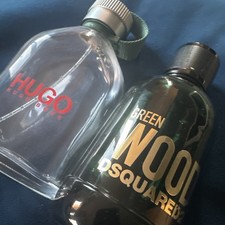 Empty Designer Aftershave Bottles – Hugo Boss, Dsquared2 & Diesel – Genuine