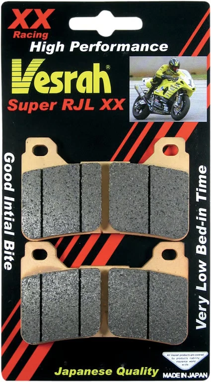 Pastillas de freno Vesrah Rjl Xx Highperformance Race Vd-170Rjl-Xx Pastilla Vd170Rjlxx 172116 Foto 2 de 4