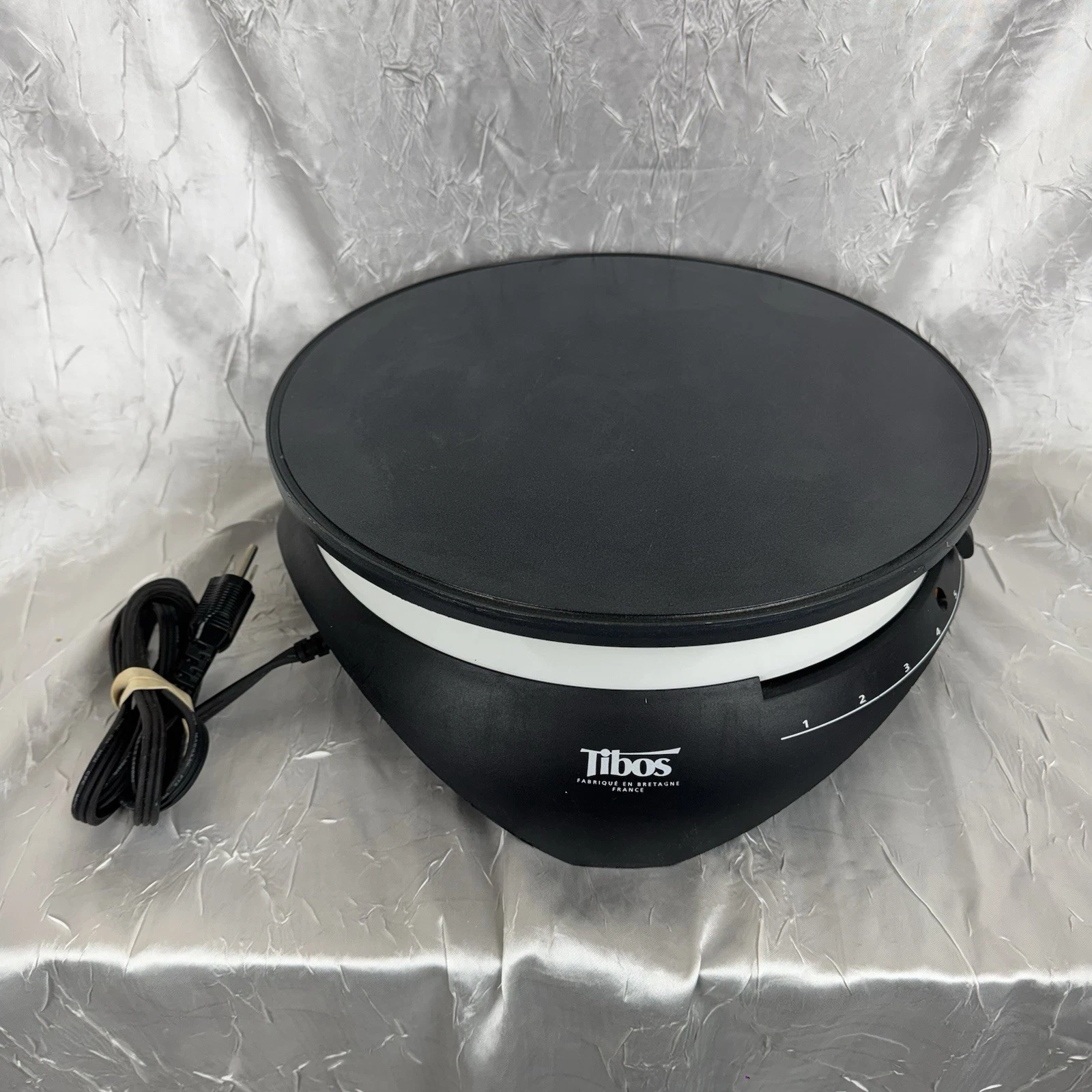 Krampouz Tibos CEBPC2 Electric Crepe Maker Black Nonstick Griddle Tested
Opens in a new window or ta
