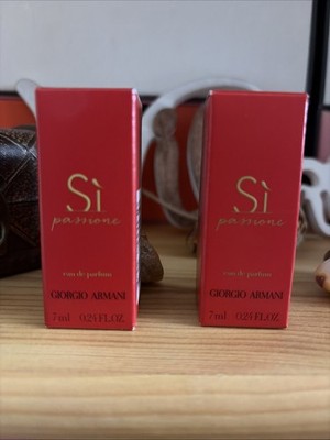 2x Giorgio Armani Si Passione 14 ml Eau de Parfum Miniaturen 2x 7 ml