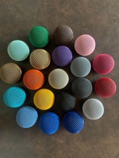 FOUR pack COLOR Grill for Shure RK143G / SM58 / SM57 Microphone mic grille