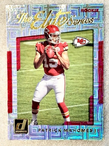 Patrick Mahomes II [Rookies] #7 2017 Panini Donruss the Elite Series card