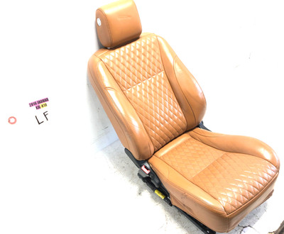 2014-2019 JAGUAR XJ XJL PORTFOLIO LEFT DRIVER FRONT SEAT OEM LONDON TAN #NOTE.