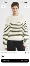 Aritzia Wilfred Maria 100 Wool Sweater NWT Size Large