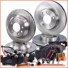4x BRAKE DISC + SET PADS FRONT + REAR FOR PORSCHE CAYENNE 955 YEAR 2002- 2010